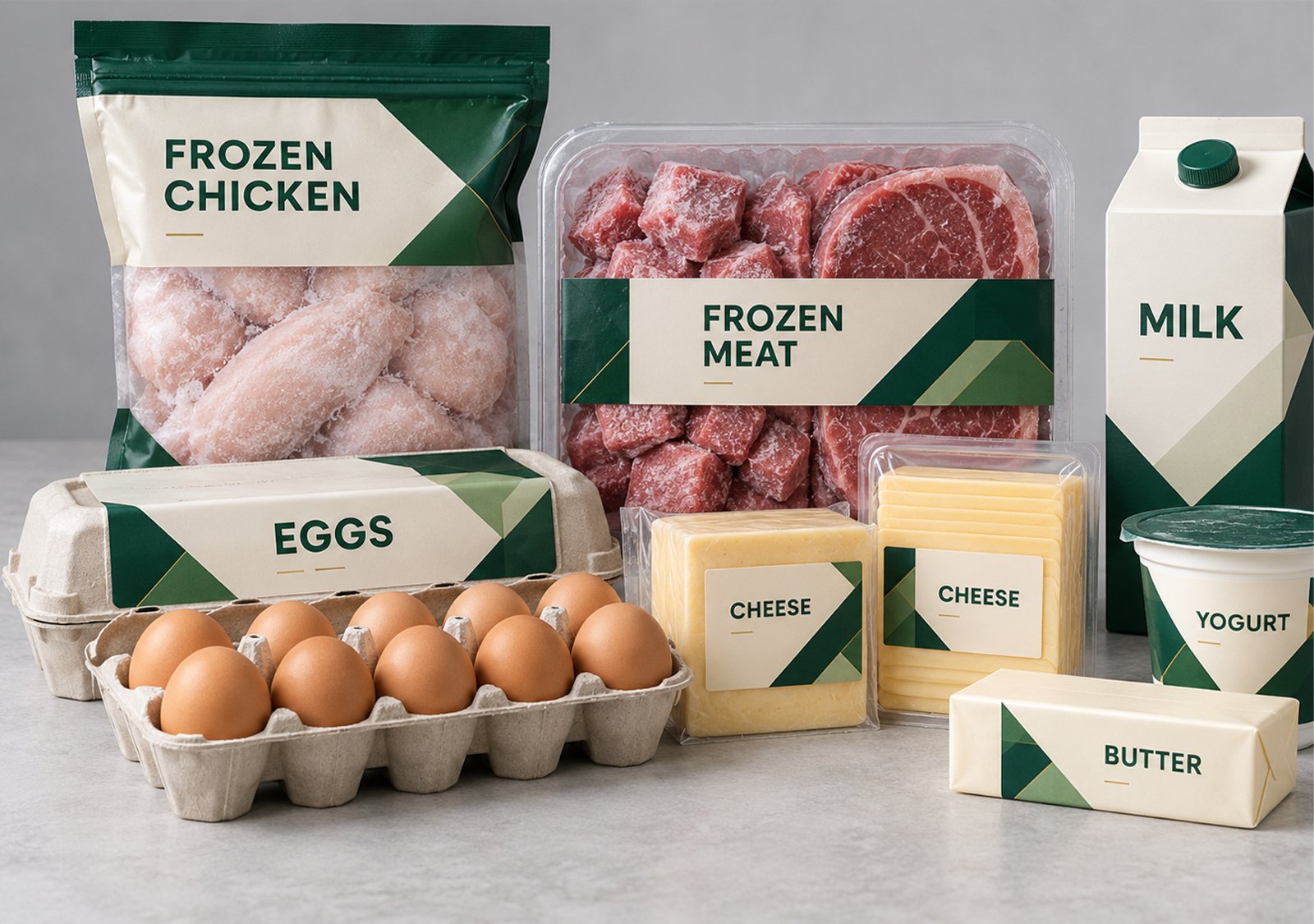 Frozen and chilled products